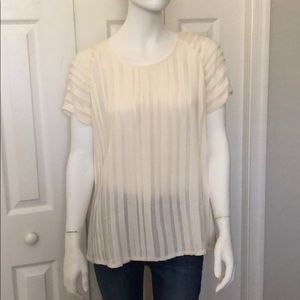 Joie Silk pleated tank blouse